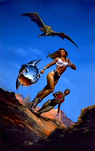 Achilles' Choice, Boris Vallejo