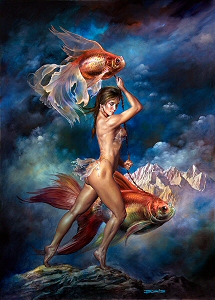 Amphitrite's Playground, Boris Vallejo