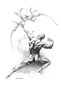 Archer (1982), Boris Vallejo