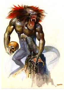 Baboonasaurus, Boris Vallejo