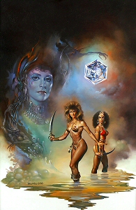 Barbarian Queen II, Boris Vallejo