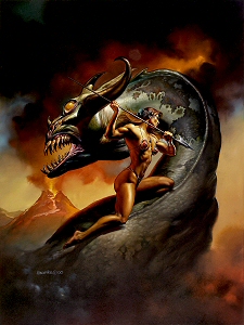 Basilisk, Boris Vallejo