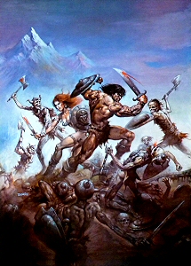 Battle of the Walking Dead, Boris Vallejo