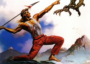 The Bird Hunter, Boris Vallejo