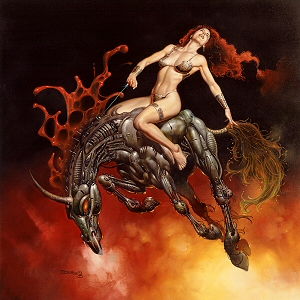 Bronco, Boris Vallejo