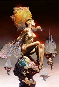 Cindy in the Air, Boris Vallejo