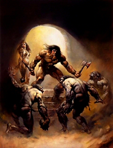 Citadel at the Center of Time, Boris Vallejo