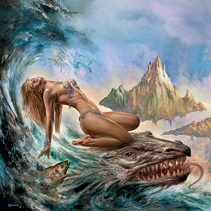 Crashing Waves, Boris Vallejo