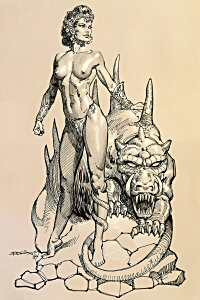 The Creature Tamer, Boris Vallejo