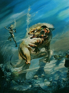 The Creature from the Abyss, Boris Vallejo