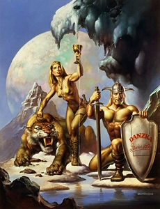 Danzka Vodka, Boris Vallejo