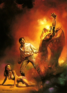 The Demon Released - original version, Boris Vallejo