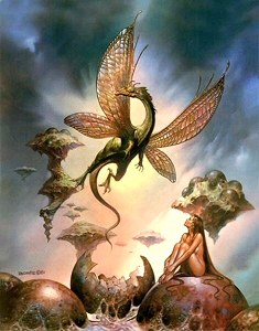 Dragon's Birth, Boris Vallejo