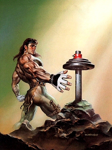 Dumbbell, Boris Vallejo