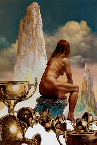 Eight of Cups, Boris Vallejo