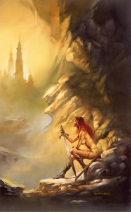 Endithor's Daughter, Boris Vallejo