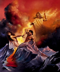 Es and the Creation, Boris Vallejo