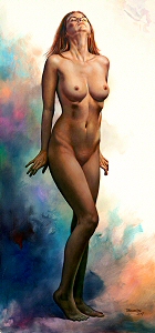 Figure Study (2017), Boris Vallejo