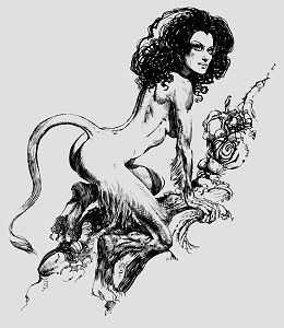 Flirting Sphinx, Boris vallejo