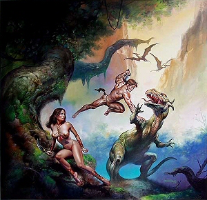 Forbidden Land, Boris Vallejo