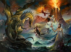 The Four Elements, Boris Vallejo