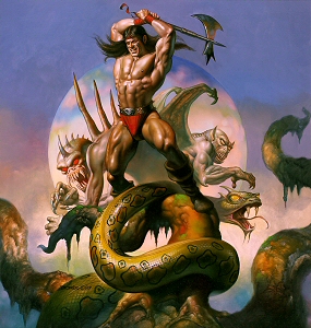 Gilkarth's Odyssey, Boris Vallejo