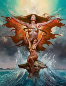 Goddess Rising, Boris Vallejo