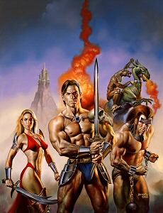 Golden Axe III, Boris Vallejo