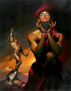 Gorgon (1990), Boris Vallejo