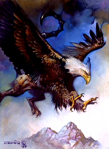 Griffin's Flight, Boris Vallejo