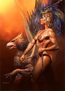 Gryphon Keeper, Boris Vallejo