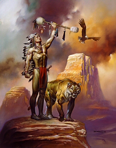 In Praise of a Higher Spirit, Boris Vallejo