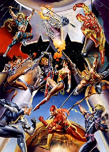 JLA vs Avengers, Boris Vallejo