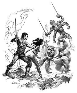 John Carter of Mars (drawing), Boris & Julie