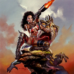 Julie Strain (1999), Boris Vallejo