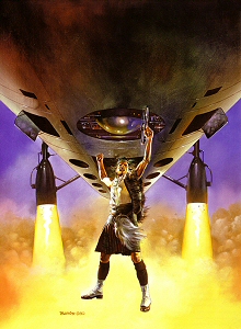 King David's Spaceship, Boris Vallejo