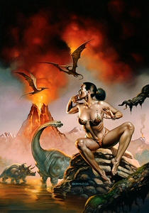 Latischa of the Lost World 1, Boris Vallejo