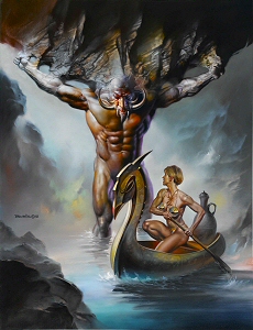 Mimir, Boris Vallejo