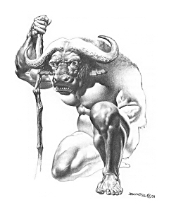 Minotaur (Ladies), Boris Vallejo