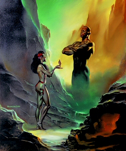 Nyankopong and Elohda, Boris Vallejo