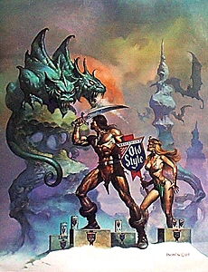 Old Style Beer (original), Boris Vallejo