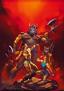 Onslaught (1991), Boris Vallejo