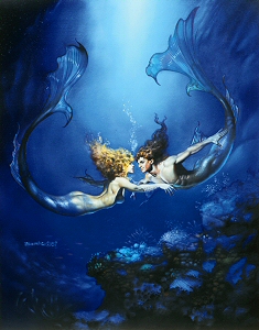 Pisces, the Fishes, Boris Vallejo