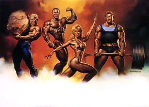 Power (1988), Boris Vallejo