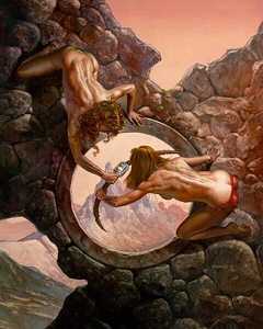 Power Struggle, Boris Vallejo