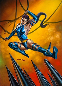 Psylocke (1994), Boris Vallejo