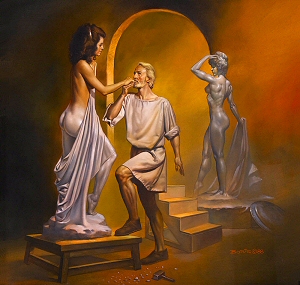 Pygmalion and Galatea, Boris Vallejo