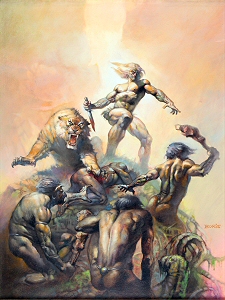 Requiem for a Haunted Man, Boris Vallejo