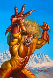 Sabretooth, Boris Vallejo