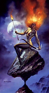 Sachmet, Boris Vallejo